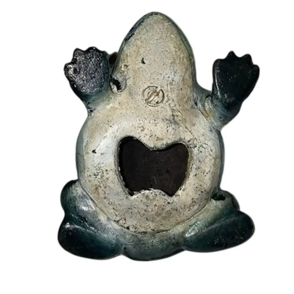 FROG & Crown CAST IRON Bottle Opener Figurine